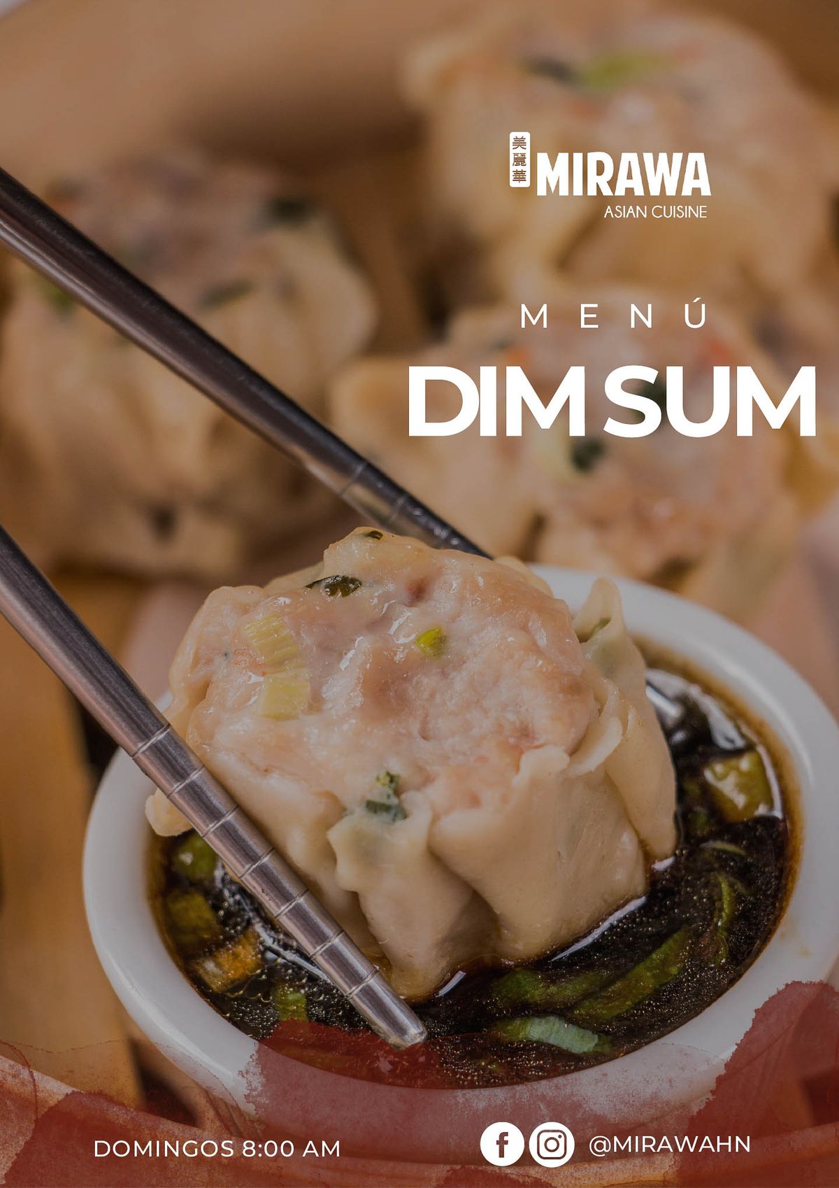 Menú Dim Sum Mirawa 1