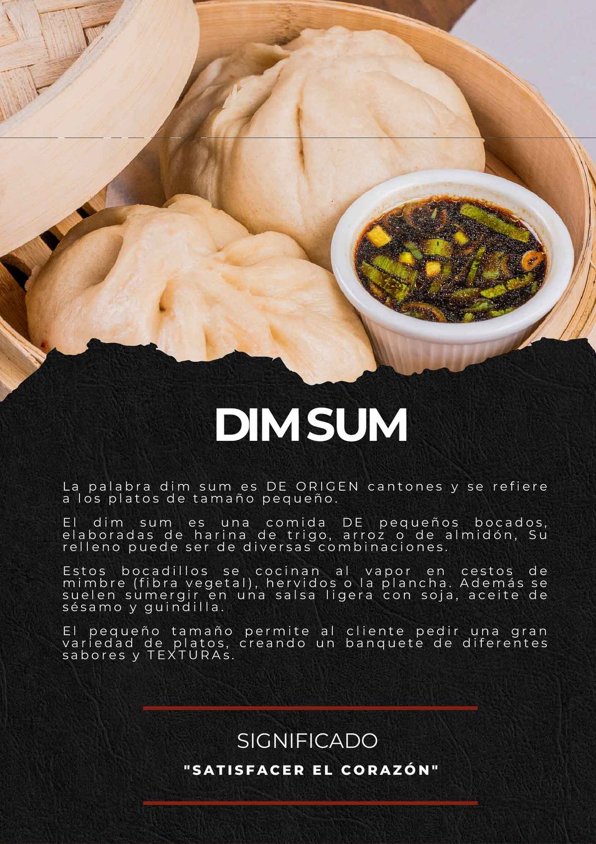 Menú Dim Sum Mirawa 2